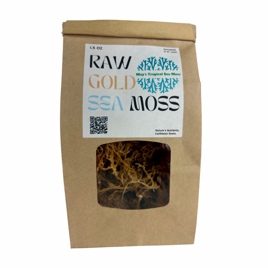 Raw St. Lucian Gold Sea Moss